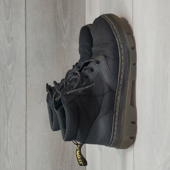 Dr.Martens Womens Bonny Ankle Booties Chunky Tractor Platform shoes sz L8 M7 - Picture 3 of 13